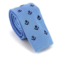 Cravatta a pois blu cielo