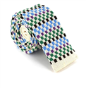 Cravatta a pois multicolore