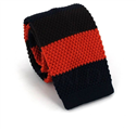 Cravatta a righe a pois tricolore