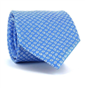 Cravatta a rombi blu