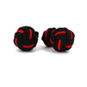 Gemelli Grande Sfera Nero e Rosso
