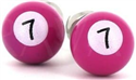 Gemelli da biliardo rosa fucsia 7