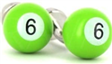 Gemelli Biliardo Sfera Verde 6