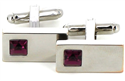 Gemelli con cristalli viola