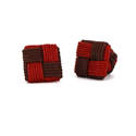 Gemelli Quadrati Cioccolato e Mogano