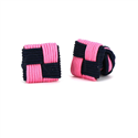 Gemelli Quadrati Nero e Rosa