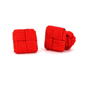 Gemelli Quadrati Rosso Scarlatto
