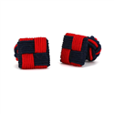 Gemelli Quadrati Rosso e Nero Carbone