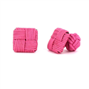 Gemelli Quadrati Rosa Intenso