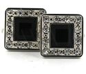 Gemelli Quadrati con Diamanti