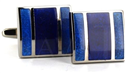 Gemelli smaltati blu I