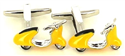 Gemelli Moto Scooter Vespa Gialla