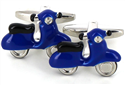 Gemelli Moto Scooter Vespa Blu