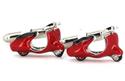 Gemelli Moto Scooter Vespa Rossa