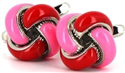 Gemelli Nodi Rosso e Rosa