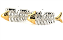 Gemelli Pesce Spine - Argento Spine