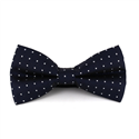 Papillon Blu con Stelle Bianche