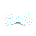 Papillon Bianco a Pois Blu