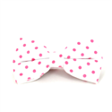 Papillon Bianco a Pois Rosa