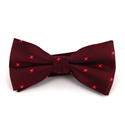 Papillon a Croci e Punti Rosso