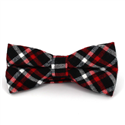 Papillon a Quadri Scozzesi Nero e Rosso