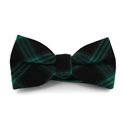 Papillon a quadri scozzesi verde e nero