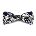 Papillon Fiori Blu Navy