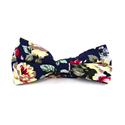 Papillon Fiori Blu Navy