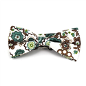 Papillon Fiori Bianco e Verde