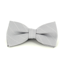 Papillon Grigio Chiaro a Righe Bianche