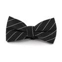 Papillon a righe grigie e bianche