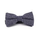 Papillon in Lana a Spina di Pesce Blu Navy