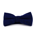 Papillon in Lana Mélange Blu