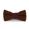 Papillon in Lana Mélange Marrone