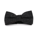 Papillon in Lana Mélange Nero