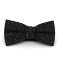 Papillon in Lana Mélange Nero