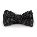 Papillon in Lana Mélange Nero