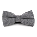 Papillon in Lana Liscia Grigio Chiaro