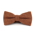 Papillon in Lana Liscia Marrone