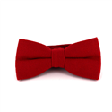 Papillon in Lana Liscia Rosso