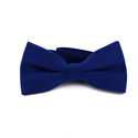 Papillon in Velluto Liscio Blu