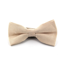 Papillon in camoscio beige liscio