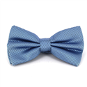 Papillon a Quadretti Blu Solido