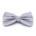 Papillon a quadretti argento