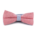 Papillon liscio Oxford Rosso e Blu