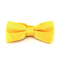 Papillon in Satin Giallo Opaco