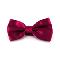 Papillon in raso tinta unita fucsia