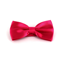Papillon in raso liscio magenta