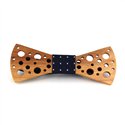 Papillon in Legno con Piccoli Fori