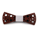 Papillon in Legno con Piccoli Fori